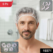 Disposable Men’s Hair Protection Shower Cap / Head Cover (5 Pc) - justgrabit.in | Just Grab It