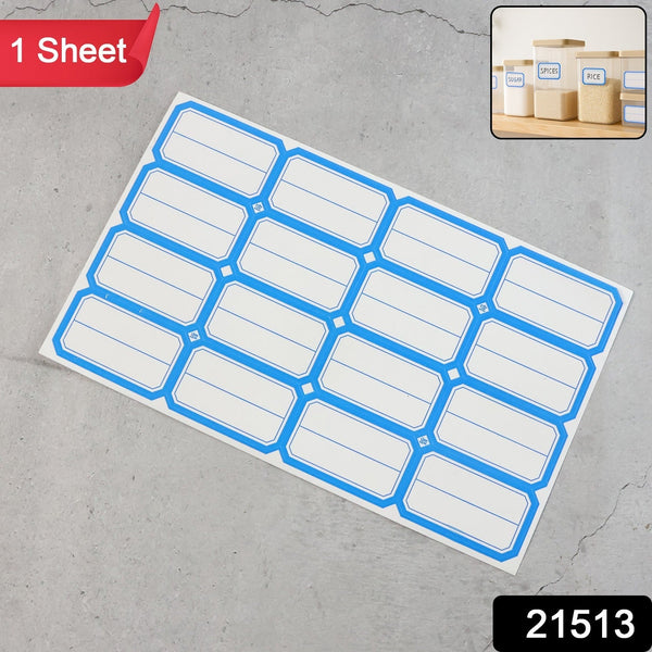 1 Sheets Self - Adhesive Label Stickers - justgrabit.in | Just Grab It