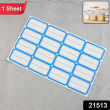1 Sheets Self - Adhesive Label Stickers - justgrabit.in | Just Grab It