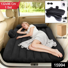 Inflatable Car Air Mattress Bed (132 × 96 cm, 1 Set) - justgrabit.in | Just Grab It