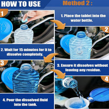 Car Wiper Detergent Effervescent Tablets (Pack of 10) - justgrabit.in | Just Grab It