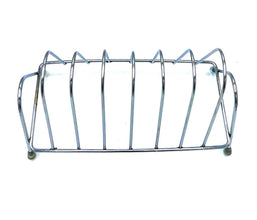 Stainless Steel Square Plate Rack Stand Holder for Kitchen - Justgrabit Inc.