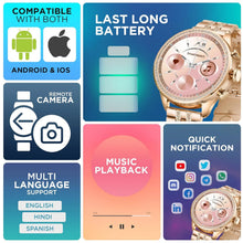 Gen 9 Diamond Strap Latest Smartwatch Hd Display 2 Straps (1 Set) - Justgrabit Inc.