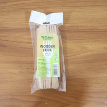 Freshee 160mm Wooden Fork – 30 Pcs Pack - justgrabit.in | Just Grab It