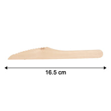 165mm Wooden Knife – 30 Pcs Pack - justgrabit.in | Just Grab It