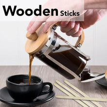 Freshee Wooden Coffee Stirrers 140×5×1 mm – 30 Pcs Pack - justgrabit.in | Just Grab It