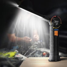 Compact Rechargeable Small LED Work Light with Adjustable Arm and Magnetic Base - justgrabit.in | Just Grab It