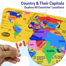 Aditi Mapster World Map EVA Foam Puzzle Set - Justgrabit Inc.