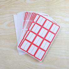 Writable Label Stickers – 50 Sheets - justgrabit.in | Just Grab It
