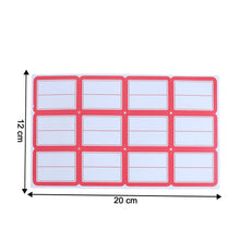 Multipurpose Writable Label Stickers (5 Sheets Set) - justgrabit.in | Just Grab It