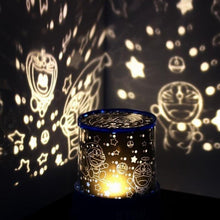 LED Projector Night Light Amazing Lamp, 3 Battery operated lamps, Rotation With the music Function, Master for Kids Bedroom Home Decoration Night Romantic Gift (Battery Not Included / 1 pc) - justgrabit.in | Just Grab It