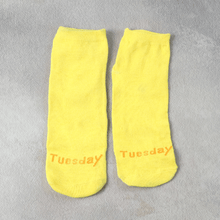 Tuesday Theme Yellow Casual Socks (1 Pair) - justgrabit.in | Just Grab It