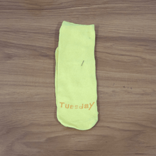 Tuesday Theme Yellow Casual Socks (1 Pair) - justgrabit.in | Just Grab It