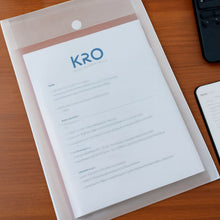 Mix Design Transparent Document Folder – A4 Size Clear File Protector (1 Pc) - justgrabit.in | Just Grab It