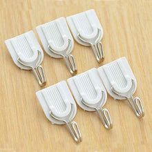 Adhesive Sticker ABS Plastic Hook Towel Hanger for Kitchen / Bathroom - Justgrabit Inc.