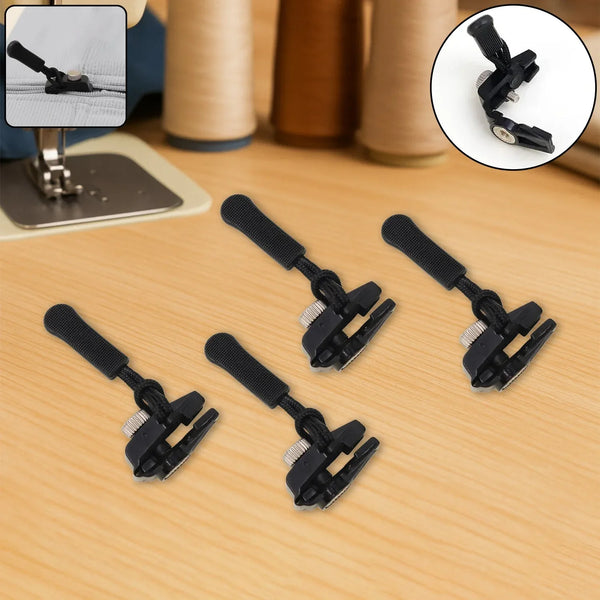 Portable Universal Detachable Zipper Slider (4 Pc / Big) - justgrabit.in | Just Grab It