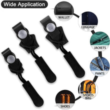Portable Universal Detachable Zipper Slider (10 Pc / Big) - justgrabit.in | Just Grab It