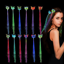 LED Butterfly Hair Braid Clip (Mix Color, 1 Pc) - Justgrabit Inc.