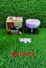 2in1 Handy Chopper And Slicer For Home & kitchen (600ML Capacity) - Justgrabit Inc.