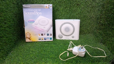 Sleep Therapy Sound Machine with 8 Soothing Sounds (Battery, Timer Option) - justgrabit.in | Just Grab It