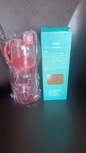 Plastic 2 In 1 Mist Spray Water Bottle (Multicolor / 400 ML / 1 Pc) - justgrabit.in | Just Grab It