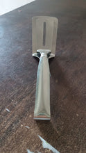 Stainless Steel Slotted Fish Tong – Double - Sided Cooking Spatula (1 Pc / 23 Cm) - justgrabit.in | Just Grab It