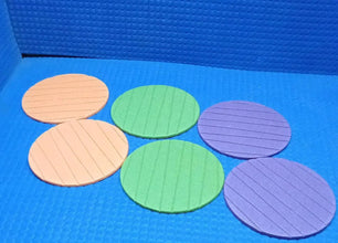 6 pcs Useful Round Shape Plain Silicone Cup Mat Coaster Drinking Tea Coffee Mug Wine Mat for Home - Justgrabit Inc.