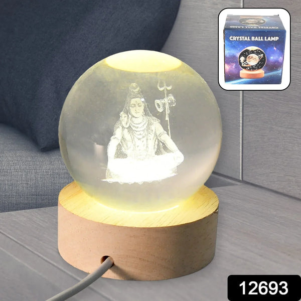 3D Crystal Ball lamps for Bedroom 3D Lamps for Home Decoration 3D Crystal Ball Night Light Gifts for Women Gifts for Men Room Decor Items for Bedroom for Friend and Family (1 Pc) - justgrabit.in | Just Grab It