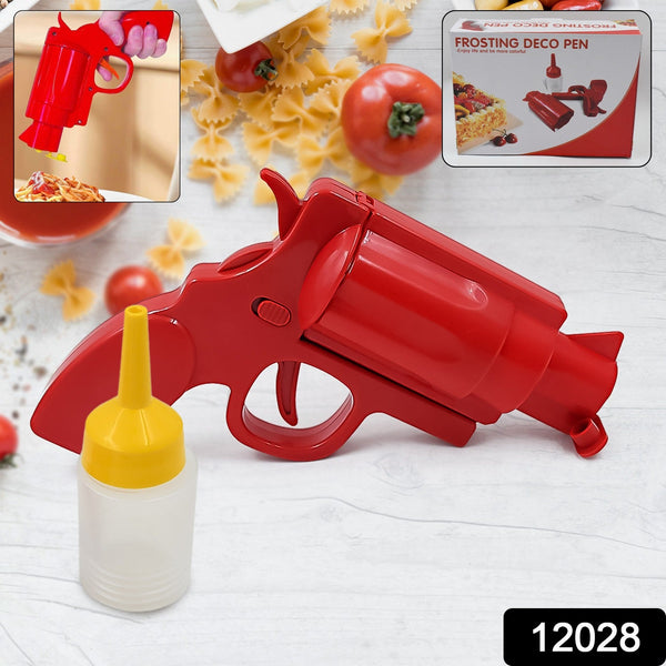 Ketchup Dispenser Mustard Bottle Gun (1 Pc) - justgrabit.in | Just Grab It