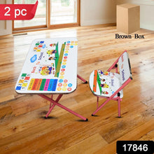 Multifunction Portable Foldable Study Table & Chair (2 Pc Set) - justgrabit.in | Just Grab It