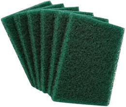 Scrub Sponge Cleaning Pads Aqua Green (Pack Of 6) - Justgrabit Inc.