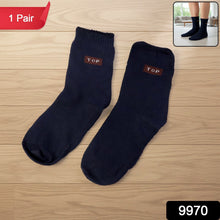 Navy Blue Casual Daily Wear Socks (1 Pair) - justgrabit.in | Just Grab It