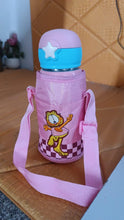 Thermos steel Double Wall Vacuum Bottle With Cover & Strap 600ml Approx - Justgrabit Inc.