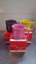 Premium Plastic Coffee,Tea Mug with Handle (1 Pc / With Color Box / Mix Color) - justgrabit.in | Just Grab It