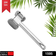 Double Sided Beef Steak Mallet (Aluminum): Meat Tenderizer Hammer - Justgrabit Inc.