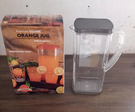 2000Ml Square Jug For Carrying Water And Types Of Juices And Beverages And All. - Justgrabit Inc.