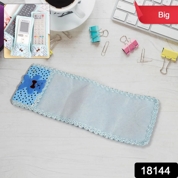 Remote Control Cover - Cartoon Cloth Lace Protective Case (Big, 24×8cm) - justgrabit.in | Just Grab It