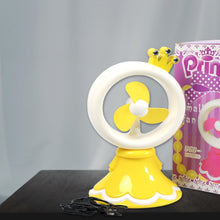 Princess Portable Fan – Bright Color Desktop USB & Battery Operated (Battery Not Included) - justgrabit.in | Just Grab It