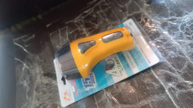 Rechargeable LED Torch Flashlight – High - Power Handheld Emergency Light with Built - in Plug - Justgrabit Inc.