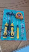 6 in 1 Hand Tool Kit Repair Home Screwdrivers Tool Kit with Tools Including Daily - justgrabit.in | Just Grab It