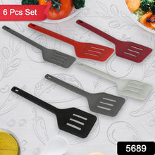Multipurpose Silicone Spoon, Silicone Basting Spoon Non - Stick Kitchen Utensils Household Gadgets Heat - Resistant Non Stick Spoons Kitchen Cookware Items For Cooking and Baking (6 Pcs Set) - justgrabit.in | Just Grab It