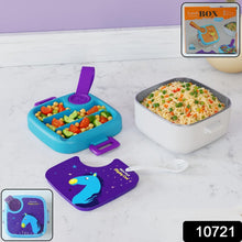 Kids Cartoon Lunch Box - (1 Set) - justgrabit.in | Just Grab It