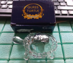 Crystal Glass Turtle - Tortoise for Feng Shui and Vastu - Justgrabit Inc.