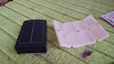 Magnetic Pill Organizer, 7 Compartments Portable Pill Case (1 Pc) - justgrabit.in | Just Grab It