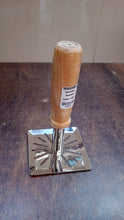 Kitchen Tools Wooden Handle Square Stainless Steel Potato Masher (1 Pc) - justgrabit.in | Just Grab It