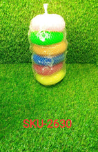 Plastic Scrubber Round Nylon Scrubbers (Pack of 6) - Justgrabit Inc.