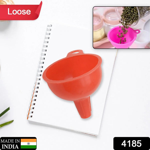 Food - Grade Silicone Funnel: Safe & Easy Transfer for Liquids & Grains (1 Pc) - Justgrabit Inc.