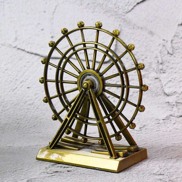 Metal Desktop Table Decoration Cabinet Wheel Tower (1 Pc) - justgrabit.in | Just Grab It