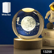Astronaut Ball Night Light with Resin Base Decorative for Living Room Decor (1 Pc) - justgrabit.in | Just Grab It