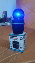 Portable Car Ashtray with Lid and Blue LED Light (1 Pc / With Color Box) - Justgrabit Inc.